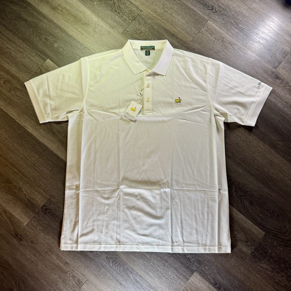 Masters Polo - Brand New With Tag - White - Men's XXL